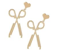 LRXIYODE Boucles Doreilles Petites Ciseaux Doré Légères et Durables pour Femmes Clous Doreille Fantaisie pour Anniversaire et Occasions Spéciales