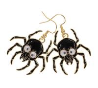 LRXIYODE Boucles Oreilles Araignée Vintage Originales pour Femmes Design Cartoon Mignon et Boucles Pendantes Halloween Créatives pour Fête Gothique