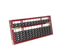 LRXIYODE Boulier Bois Vintage Perles Abaque Éducatif Chinois pour Garçon Fille Mathématique Montessori pour Apprendre à Compter et Calculer