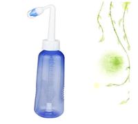 LRXIYODE Bouteille de Nettoyage Nasal pour Adultes Outil Durable et Sûr pour Rinçage de Sinus Surface Antidérapante pour Prise Ferme Facile à Utiliser pour Nez Sec et Confortable
