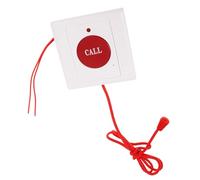 LRXIYODE Bouton Appel Mural Urgence avec Corde Sos pour Seniors et Patients Dispositif Alerte Sécurisé Facile à Utiliser Accessoire Essentiel pour Sécurité des Personnes Âgées