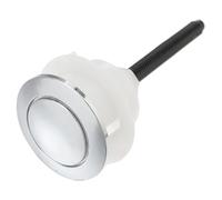 LRXIYODE Bouton Poussoir Wc Simple Argenté en Abs pour Réservoir de Toilettes, Bouton de Chasse D'eau et Structure Simple, pour Maison et Hôtel Couleur Aléatoire