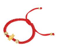 LRXIYODE Bracelet Lapin Rouge Ajustable pour Filles et Femmes Symbole Du Calendrier Chinois Année Du Lapin Charme Chance pour Prospérité