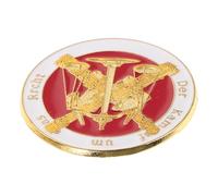 LRXIYODE Broche Balance de Justice Métal avec Accessoire Raffiné pour Avocats et de Droit de Costume Symbolique et Objet de Collection