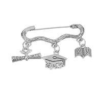 LRXIYODE Broche De Graduation Avec Chapeau De Bachelier Souvenir Unique Pour Fête Et à Accessoire Mémorable Pour Célébrer Les Diplômes