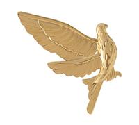 LRXIYODE Broche en Métal Épinglette Animal Paix Dorée, Épingle de Revers Créative Femme, Accessoire Mode Mariage Fête, Broche Pigeon Décorative