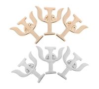 LRXIYODE Broches à Revers Psychologue Vintage Alliage 6 Pcs or Argenté Épingle Amusante Présent Professionnel Fête Paquet Manteau