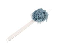 LRXIYODE Brosse de Bain Longue Poignée Silicone pour Boule Exfoliante Douce Lave Dos Portable pour Nettoyage Corporel Suspendue et Flexible Convient à Hommes et Femmes
