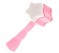 LRXIYODE Brosse Faciale Nettoyante Manuelle Double Face Silicone Rose Doux Visage Peau Sensible Massage Portable Usage Maison Voyage
