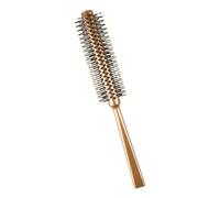 LRXIYODE Brosse Ronde Pour Brushing Moyenne Taille Cheveux Coton Synthétique Couleur Marron Foncé Coiffage Femmes Adultes Usage Quotidien