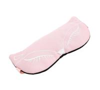 LRXIYODE Cache-œil Patch Oculaire Compresse De Glace Et Compresse Chaude Brodée, Ajustable, Couleur Rose, Taille Unique, Soulagement Sommeil, Relaxation Oculaire, Pour Voyage Et Sieste