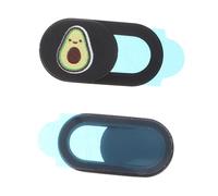 LRXIYODE Cache Webcam Anti-espionnage en Abs Lot de 2 pour Ordinateur Portable, Protection Coulissante pour Vie Privée, Style Avocat, Compact et Solide, Usage Bureautique, Couleur Vert