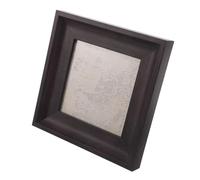 LRXIYODE Cadre Photo Rétro en Bois Effet Vintage Café, Nuancier de Vernis à Ongles Ovale pour Présentation de Couleurs, Support D’affichage pour Nail Art, Accessoire de Décoration