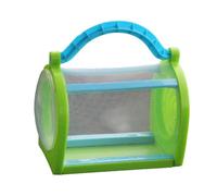 LRXIYODE Cage Portable pour Garçon et Filles avec Poignée, Boîte D'exploration D'insectes Verte, Nature Extérieur pour Observation et Découverte des Insectes, Maison D'étude et D'aventure