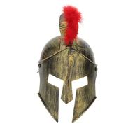 LRXIYODE Casque Romain De Fête Doré En Matériau Léger Pour Cosplay Adulte Accessoire De Carnaval Halloween