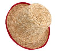 LRXIYODE Chapeau de Paille pour Jongleur et Acrobate Artisanal et Polyvalent Accessoire Stylé pour Spectacles de Rue et Performances