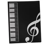 LRXIYODE Classeur de Partitions Pages avec Pochettes Porte Partitions et Portable pour Piano et Chorale Finition Mate Translucide