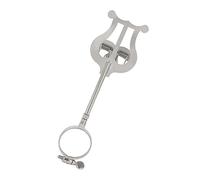 LRXIYODE Clip de Partition pour Portable Argenté Pince Pratique pour Musiciens et Durable Accessoire Compact pour Lecture et Pratique Musicale
