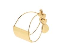 LRXIYODE Clip pour Saxophone Alto en Fil D’Acier Inoxydable, Ligature Réglable pour Bec de Saxophone, Attache Robuste Compatible Instruments à Vent - Accessoire Essentiel pour Musiciens