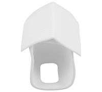 LRXIYODE Coque Silicone Étanche pour Caméra Protection Antichoc Résistante Aux Intempéries Housse Silicone Souple pour Surveillance Extérieure (Blanc)