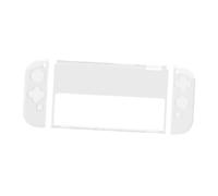 LRXIYODE Coque Transparente Tpu et PC pour Switch Oled Protection et Résistante Compatible Manette Gauche et Droite Facile Accès Aux Ports