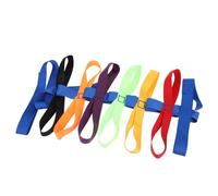 LRXIYODE Corde de Marche Sécurité Garçon Fille Nylon Couleur Vive avec Poignées Corde Traction Anti-perte pour École Maternelle et Garderie