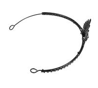 LRXIYODE Couronne de Crâne Gothique Strass Serre-tête Léger et Stable pour Femme Accessoire Chic de Reine Sorcière pour Halloween Fête Banquet et Festival