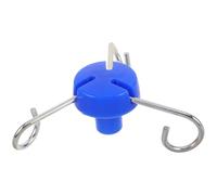 LRXIYODE Crochet pour Support de Perfusion 3 Crochets Acier Inoxydable et Plastique Amovible Accessoire pour Hôpitaux et Établissements de Santé