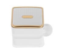 LRXIYODE Distributeur de Dentifrice Mural Blanc 1 Pièce, Presse-tube pour Tubes Cosmétiques, Outil de Rangement Salle de Bain Compact, Optimise L’utilisation des Tubes de Colle, Peinture