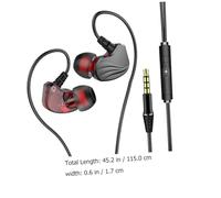 LRXIYODE Écouteurs Filaires in Ear avec Basses Puissantes pour Téléphone et Tablette Câble TPE Confort et Haute