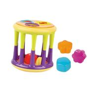 LRXIYODE Éducatif Blocs de Construction Plastique pour Garçon Fille Chaise de Jeu Ronde avec Formes Colorées Développement Cognitif et Motricité Fine Cadeau pour Garçon Fille Dès Mois