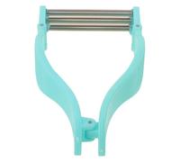 LRXIYODE Épilateur Facial Manuel Vert Outil d'Épilation Portatif pour Femmes Épilateur à Ressort Antidérapant pour Élimination Douce des Poils du Visage Dessus des Lèvres et Menton et