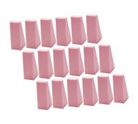 LRXIYODE Éponge à Manucure Dégradé Créative en Mousse Légère Rose, 3 Paquet de 24 Pièces, pour Appliquer Autour des Yeux Nez