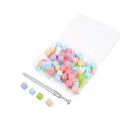 LRXIYODE Éponges à Ongles pour Nail Art Mini-blocs Réutilisables Stylo Préhenseur Outils de Manucure pour Dégradés et Gels Pratique pour Usage Domestique ou Salon