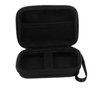 LRXIYODE Étui de Rangement Noir Portable pour Glucomètre de Voyage et Protecteur pour Appareils de Mesure Glycémie Organisateur Compact pour Kits de Test Diabétique