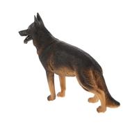 LRXIYODE Figurine De Berger Allemand Statue De Chien Jouet Réaliste pour Décoration Intérieure