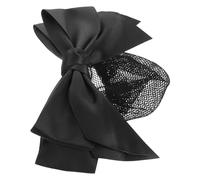 LRXIYODE Filet à Cheveux Élastique pour Chignon avec Nœud Élégant Couvre-cheveux Confortable et Élégant pour Femmes Professionnelles Maintien Sécurisé sans Glisser Accessoire Coiffure