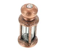 LRXIYODE Flacon D'huile Essentielle Rétro en Verre 3 Ml Étanche Compte-gouttes pour Aromathérapie Usage Personnel Décoratif Ancien Style Cuivre