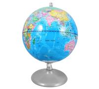LRXIYODE Globe Terrestre Éducatif Décoratif Fer pour Bureau Apprentissage Géographique Interactif pour Garçon Fille et Décoration Maison