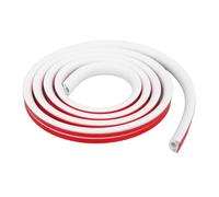 LRXIYODE Goulotte Câble Autocollante PVC Mètres pour Gestion Câble Mur et Sol Alimentation Flexible et Résistant pour Bureau et Maison