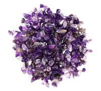 LRXIYODE Gravier Décoratif et Bougies pour Aquarium en Pierre Pourpre 200g Irrégulier sans Bords, Embellit Pots de Fleurs sans Flamme la Maison
