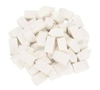LRXIYODE Houppettes à Maquillage pour Maquillage Visage Accessoire Élégant et Minimaliste Lot de 100 en Latex Synthétique, Toucher Doux et Application Pratique pour Poudre de Riz