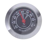 LRXIYODE Hygromètre Analogique Rond Mécanique pour Boîte à et Étuis à Instruments Mesure Précise de Humidité pour Humidificateur Accessoire Pratique et Portable
