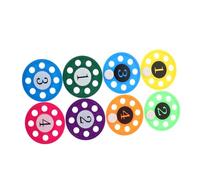 LRXIYODE Jeu de Plongée Piscine pour Garçon Fille de Disques Numérotés et Colorés pour Entraînement Aquatique Exploration sous Développement Physique