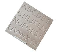 LRXIYODE Jeu Éducatif Bois avec Alphabet Anglais Relief pour Garçon Fille Apprentissage des Lettres Planche de Reconnaissance Éducative pour Éveil et Mémoire pour Garçons et Filles