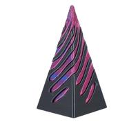 LRXIYODE Jouet Anti-Stress Pyramide Spirale Imprimée 3D pour Adultes et Garçon et Filles 7,5 Cm Cône Spiralé Relaxant Tactile Bureau Maison École