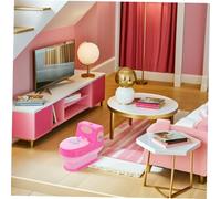 LRXIYODE Jouet De Jeu De Rôle pour Commode Modèle De Commode De Maison De Jeu Accessoire De Mini Maison Décoration De De Poupée