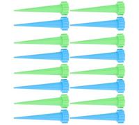 LRXIYODE Kit de 16 Pièces Arrosage Automatique pour Plantes en Plastique, Système Goutte à Goutte pour Arrosage Automatique des Plantes en Pot, été Vacances à Domicile