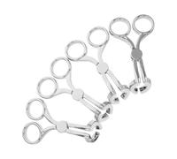 LRXIYODE Kit de 4 Applicateurs de Lentilles de Contact Invisibles en Plastique et Silicone, Outils Ergonomiques Placement Précis, Voyage et Usage Quotidien