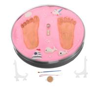 LRXIYODE Kit De Main Et Pied Pour Impressions De Mains Et Pâte Douce Pour Décor De Chambre Souvenirs Pour Fête De Naissance Et Pour Nouveaux Parents